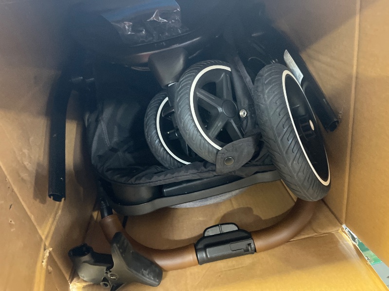 Photo 1 of Graco Outpace LX All-Terrain 3-Wheel Baby Stroller, Cohen €” Compatible for Travel System, Easy One-Hand Fold, in-Seat Suspension for Comfortable Ride, Never-Flat Rubber Tires