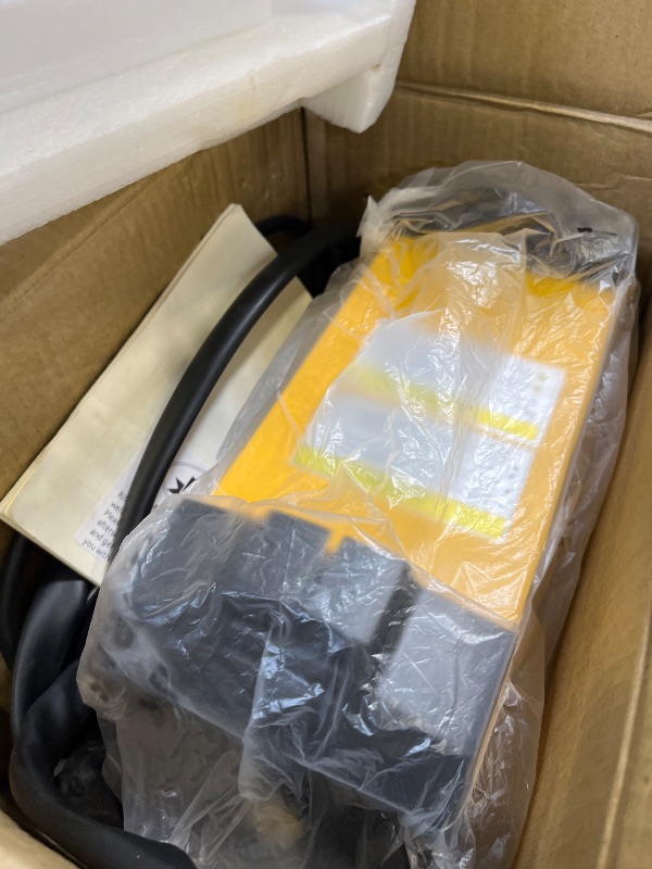 Photo 1 of Troozy × Rilon MIG Welder 135E, Flux Core Welder Machine, 110V IGBT Inverter with Inner Wire Feeder, Portable Gasless Welding kit 100A DC, Yellow, Small