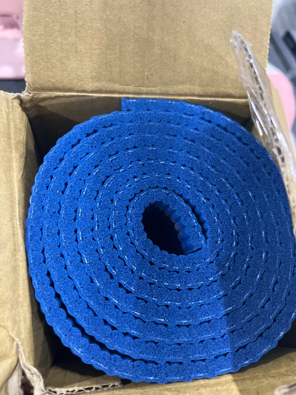 Photo 1 of Gaiam Premium Yoga Mat, 6mm Thick Print Mat (Lily Shadows)