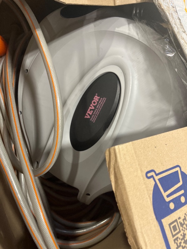 Photo 1 of VEVOR Retractable Garden Hose Reel - 5/8 Inch x 100 ft
