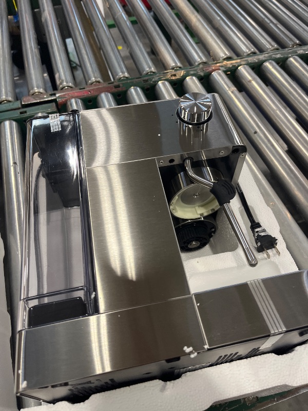 View 3 of AIRMSEN Espresso Machines with Burr Grinder, 20 Bar, Milk Frother Steam Wand, Stainless Steel Coffee Maker for Home - Cappuccino Latte & ??Cold Brew?? Iced Coffee Maker & AmericanoLPNPMGM5763996