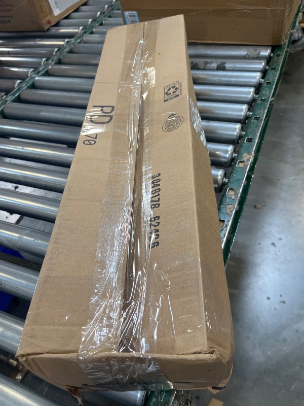 Photo 1 of Royhom Clear Table Protector 24 x 72 Inch, 1.5mm Plastic Table Cover