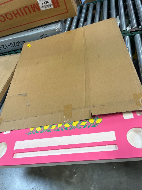 Photo 1 of Meizinme Floating Mahjong Table - Pink Lemon, 32x32 inch
