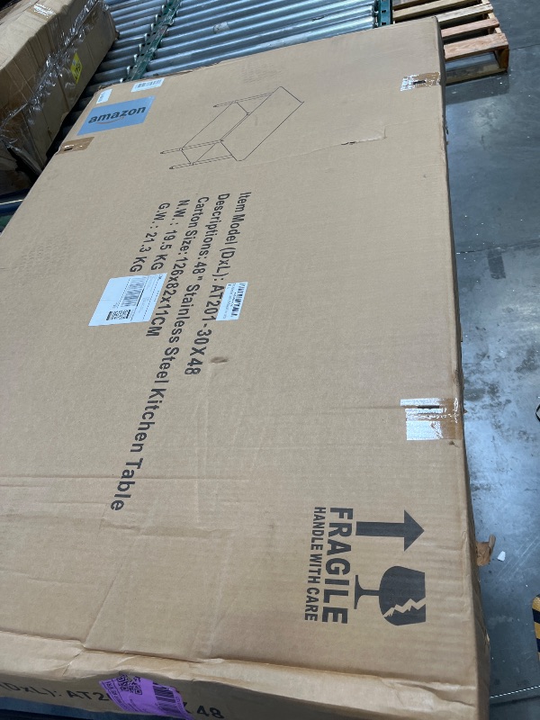 Photo 1 of Derro 30x48" Stainless Steel Commercial Prep Table