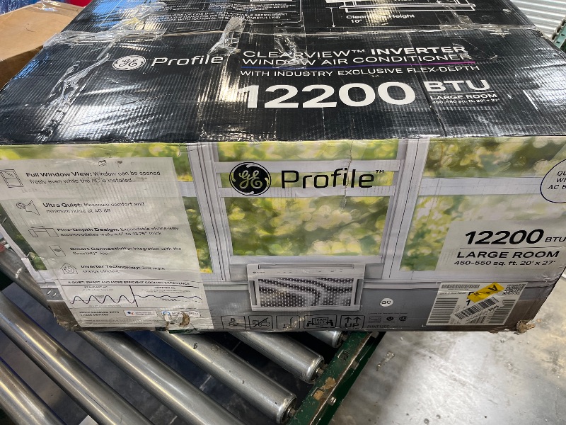 Photo 1 of GE Profile ClearView 12,200 BTU Inverter Window Air Conditioner