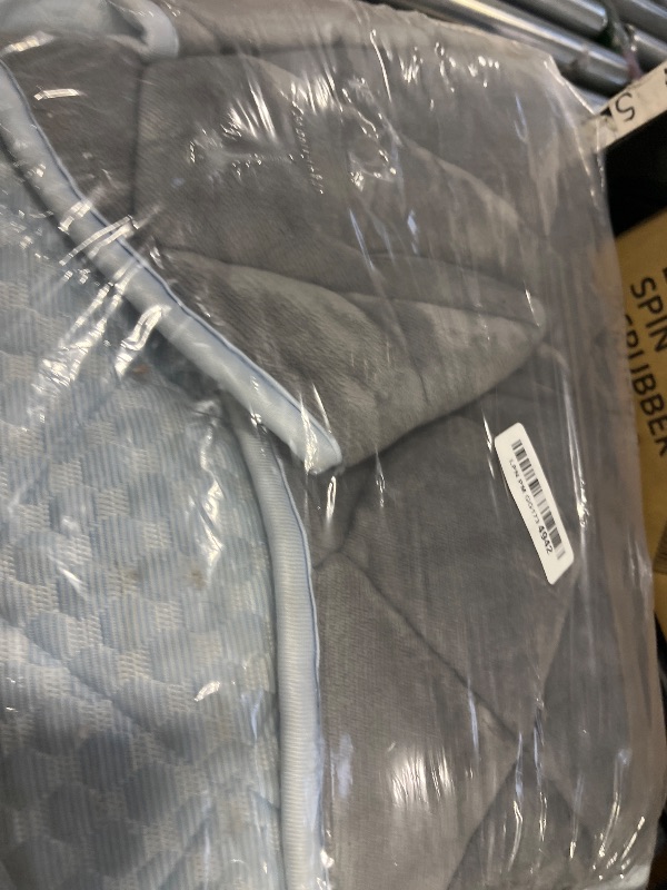 Photo 1 of EursurePet Cooling Mat for Dogs, 51 x 38 Inch, Sky Blue