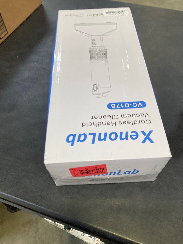 View 3 of XenonLab Handheld Vacuum Cordless Smart Display - White