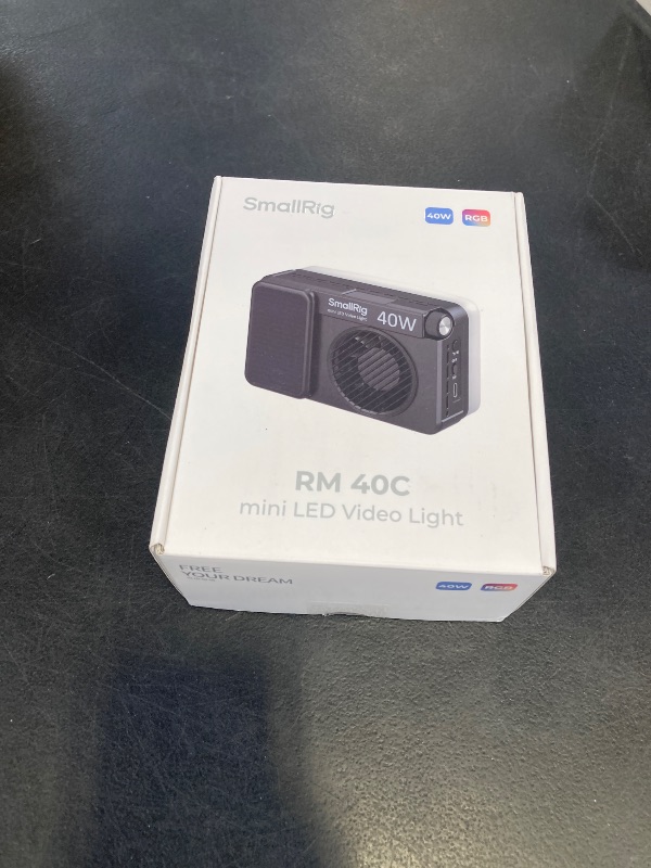 View 2 of SmallRig RM 40C RGB LED Video Light