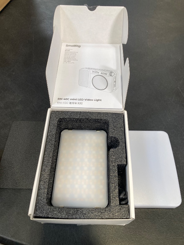 View 3 of SmallRig RM 40C RGB LED Video Light