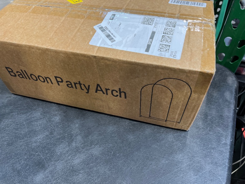 View 2 of YAYOYA Metal Arch Backdrop Stand Set (2 Sizes, Gold)
