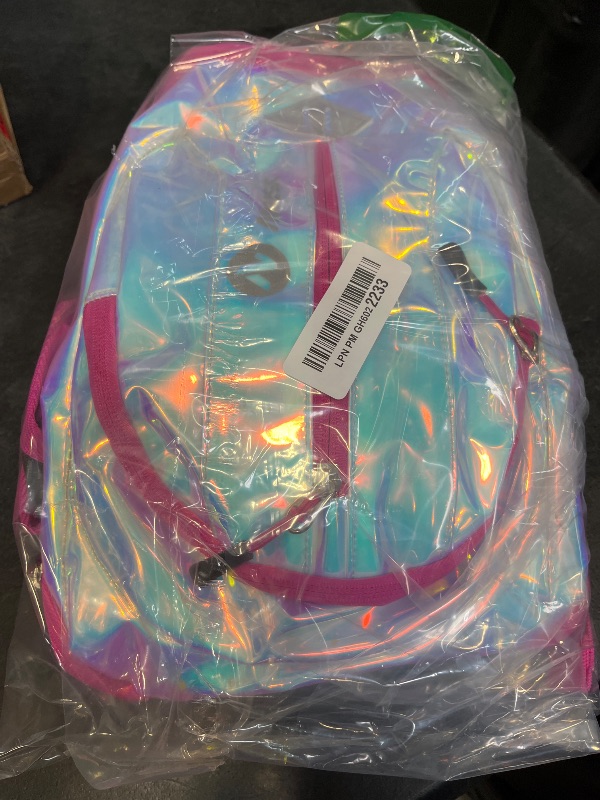 View 2 of Nepest Hydration Pack Backpack with 2L Water Bladder Rave Water Pack, Pink