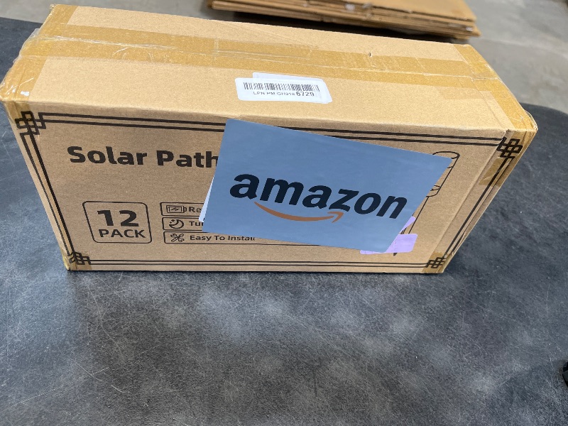 View 2 of Eyrosa Solar Pathway Lights Outdoor Waterproof, 12 Pack, Warm White