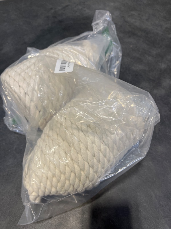 Photo 1 of MorningRo Rope Door Stops, White, 2 Pack