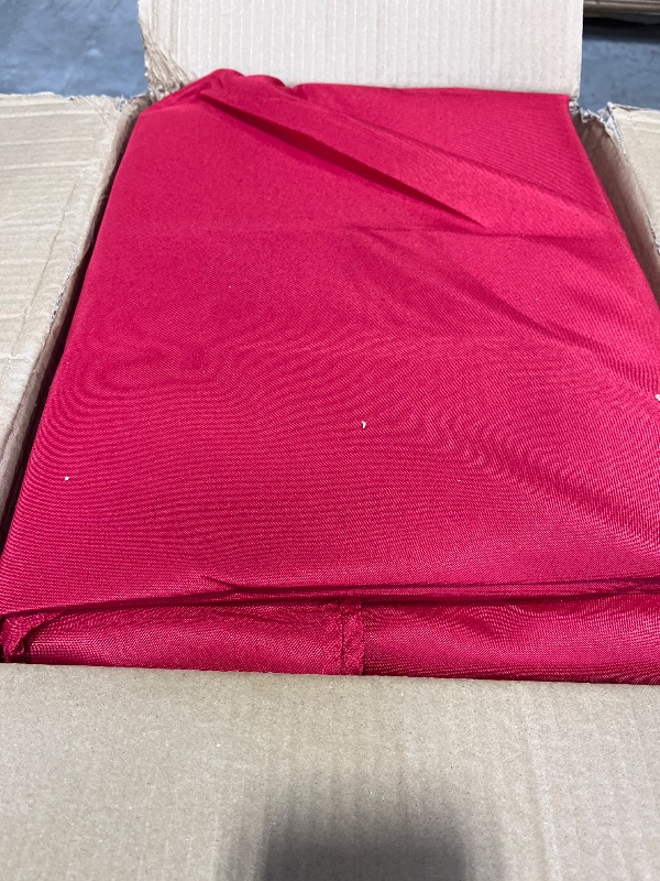 View 3 of Sancua 8 Pack Red Round Tablecloth 120 Inch