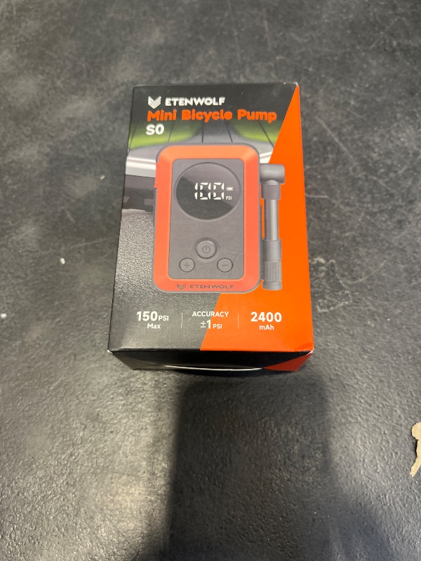 View 2 of ETENWOLF S0 Mini Electric Bike Pump