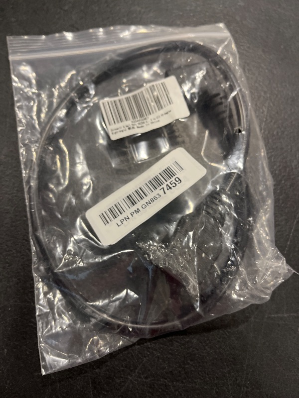 View 2 of Strhowill IEC320 C13 to C14 Power Cable, 0.6m/1.96ft, 90-Degree