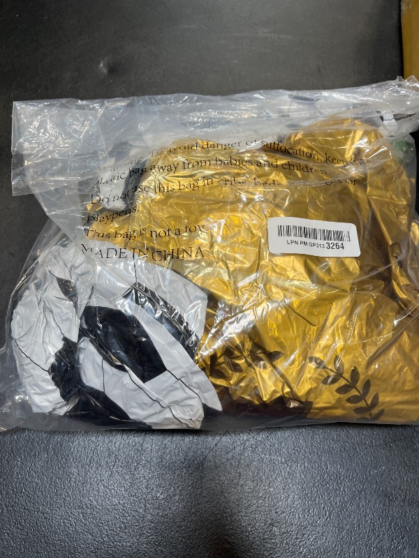 View 2 of HKFUON Giant Soccer Foil Balloons Set