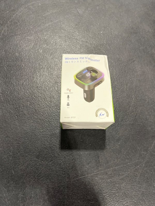 View 2 of HUNDRUP Bluetooth 5.4 FM Transmitter with 60W Charging