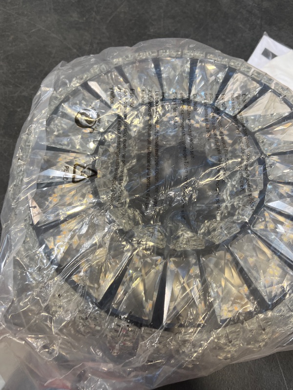 View 5 of Cenozo 12" Modern Crystal Chandelier