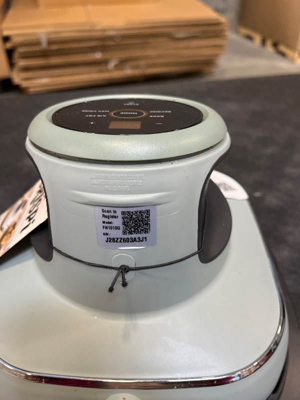 View 5 of Ninja Crispi Glass Air Fryer 4 QT Sage FN101SG