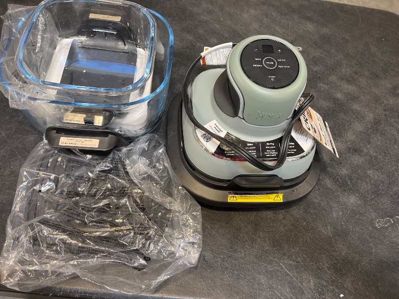 View 7 of Ninja Crispi Glass Air Fryer 4 QT Sage FN101SG