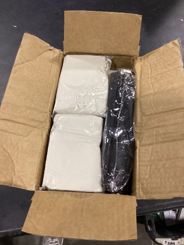 View 3 of ZEHIQ White Air Dry Clay 6.6 lbs with 25pc Tool Set