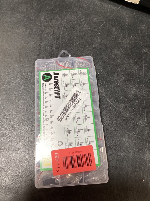 Photo 1 of AvrestYPT Metric Micro Screws & Nuts Kit