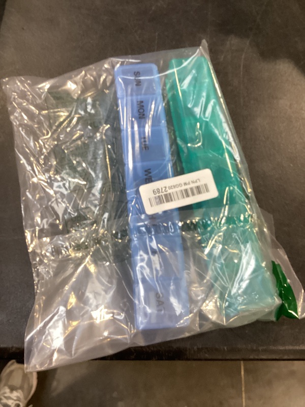 View 2 of BUG HULL Large Weekly Pill Organizer (2 Pack)