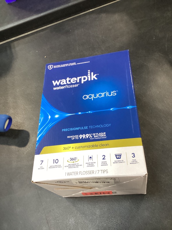 Photo 1 of Waterpik Aquarius Countertop Water Flosser WP-660