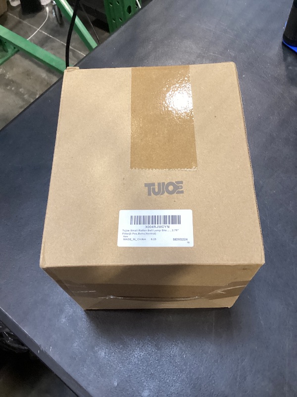 Photo 1 of Tujoe Rattan Lamp Shades Set of 3
