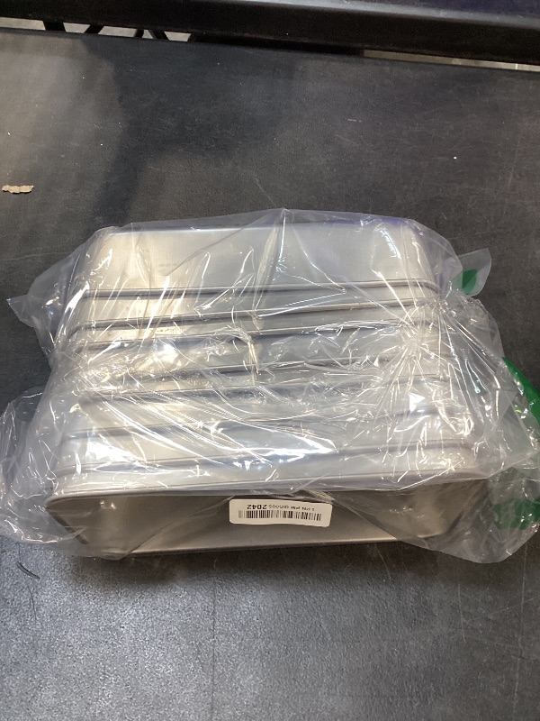 Photo 1 of LIANYU Loaf Pans - 9x5 Inch, Stainless Steel, 8 Pack