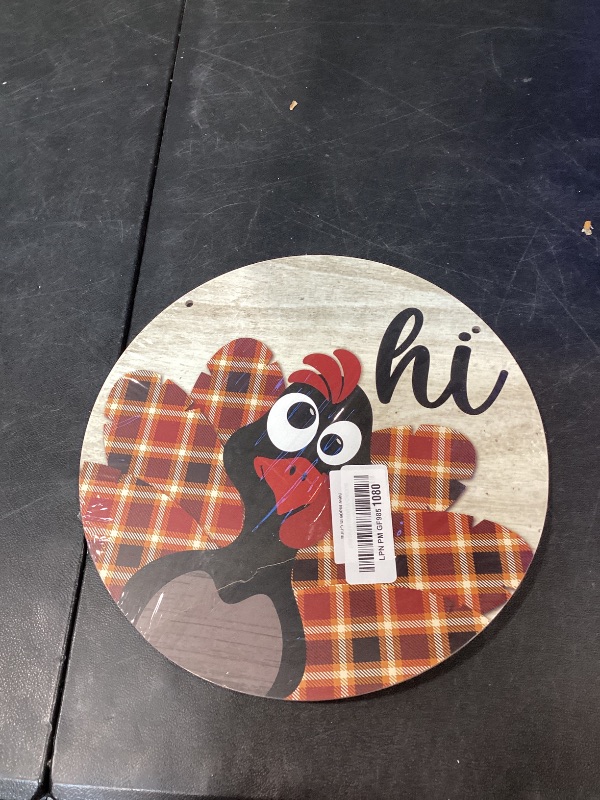 View 2 of TIOFUNO 10" Wooden Hanging Sign