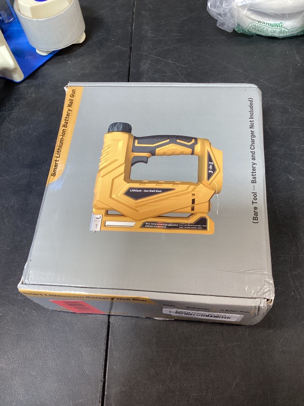 Photo 1 of WISLET 3-in-1 Cordless Brad Nailer & Staple Gun