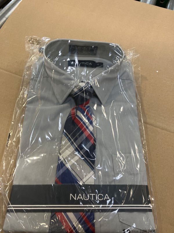 Photo 1 of Nautica Boy Long Sleeve Gray Tops size 18