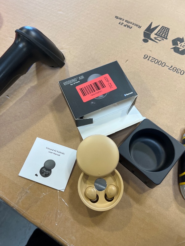 View 2 of VISOUND Air Skin Tones Invisible Earbuds