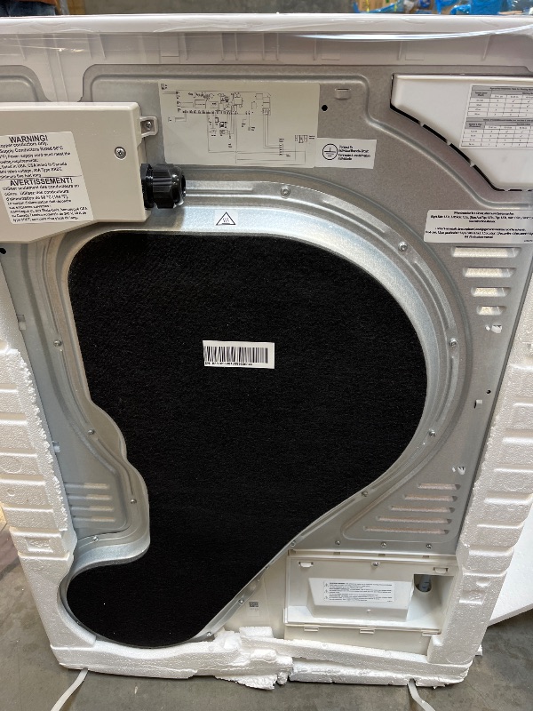Photo 1 of West Bend Clothes Dryer Compact Portable Front Loading for Laundry, Auto and Timed Dry Settings and Anti-Wrinkle, Perfect for Apartments, RV and More, 4-Cu.Ft, White