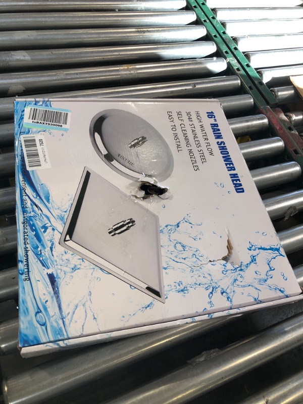 View 2 of Voolan 16-Inch Chrome Rain Shower Head