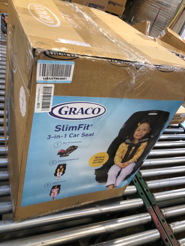 View 3 of Graco Slimfit 3-in-1 Convertible Car Seat, Jarret