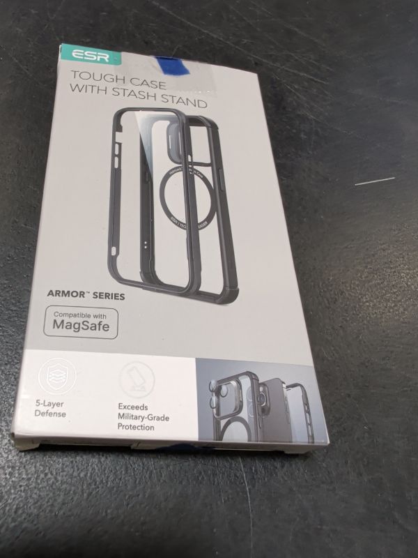 View 2 of ESR iPhone 15 Pro Max Case with Flex Stand & MagSafe