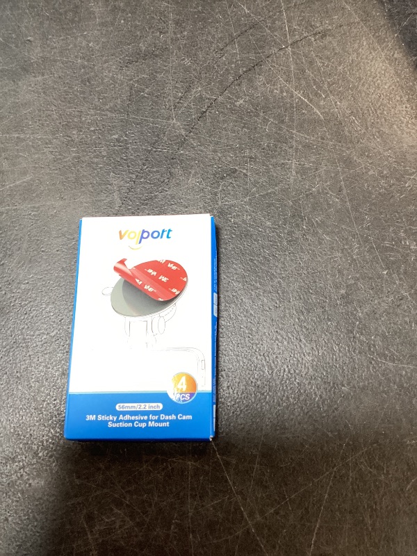 View 2 of Volport Dash Cam Suction Cup Mount Adhesive Pads