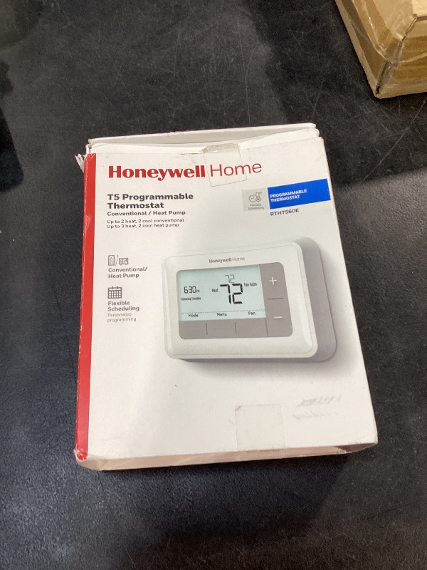 Photo 1 of Honeywell Home Programmable Thermostat