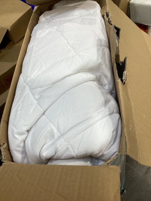 View 3 of Serta Microfiber Heated Mattress Pad, Queen