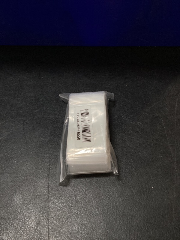 View 2 of 2" x 3" Small Zip Bags, 100 Pack, 4 Mil Heavy Duty, Write with White Block