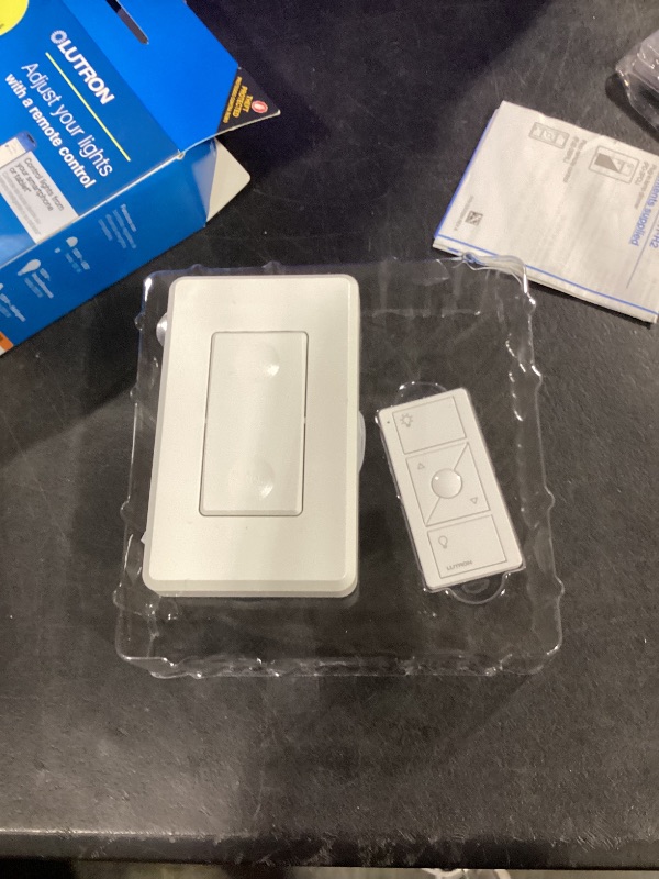 View 3 of Lutron Caseta Smart Lamp Dimmer Kit; Plug-In Dimmer & Pico Wireless Remote