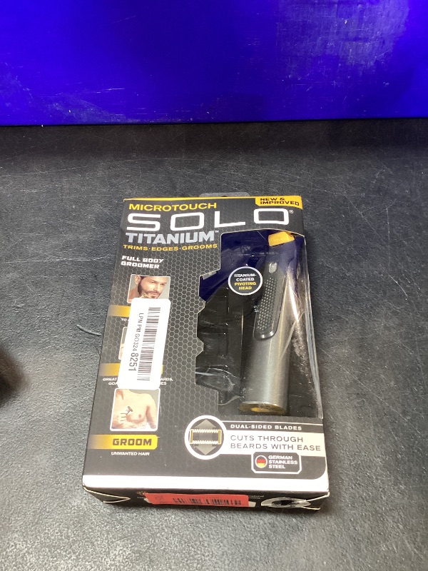 View 2 of MicroTouch SOLO Titanium Beard & Body Razor