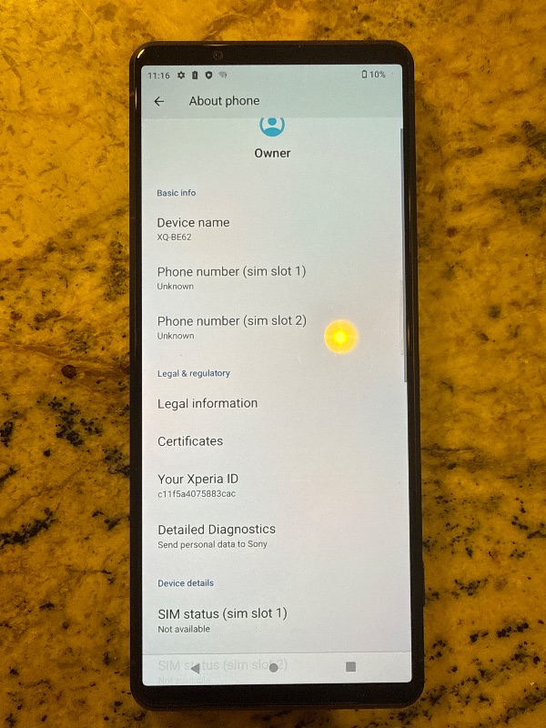 View 6 of Sony Xperia PRO-I 5G Smartphone