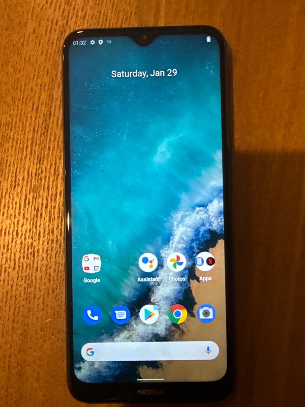 View 4 of Nokia G50 5G | Android 11 | Unlocked Smartphone | US Version | 4/128GB | 6.82-Inch Screen | 48MP Triple Camera | Ocean Blue