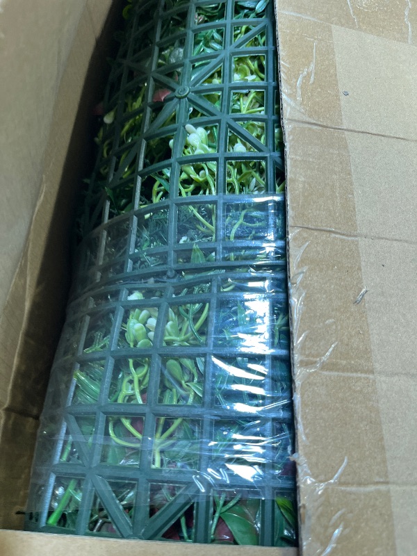 Photo 1 of ODTORY Artificial Ivy Hedge Roll, 70"×120"(58.5 sqft) Greenery Backdrop