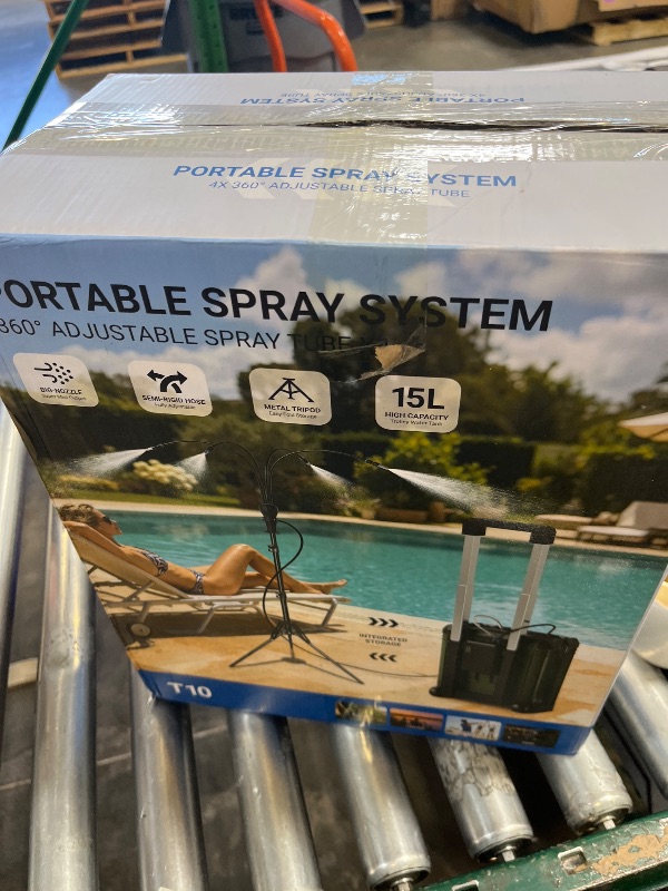 Photo 1 of Veubew Portable Misting Fan with 15L Bucket