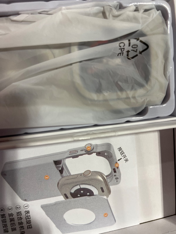 Photo 1 of HUALIMEI Aluminum Alloy Case for Apple Watch 49mm